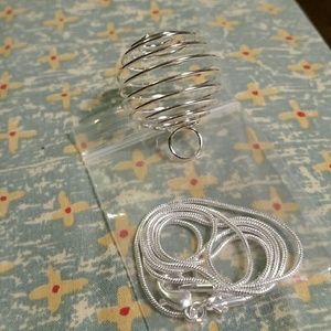 NEW Gem holder necklace *